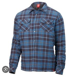 NWT men’s EMS lined timber flannel